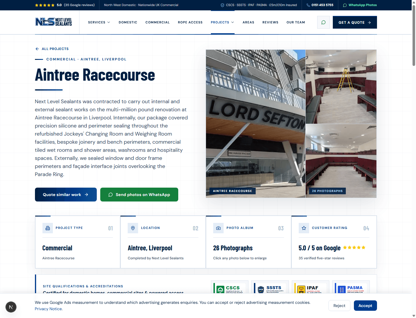 Aintree Racecourse 26-Photo Case Study